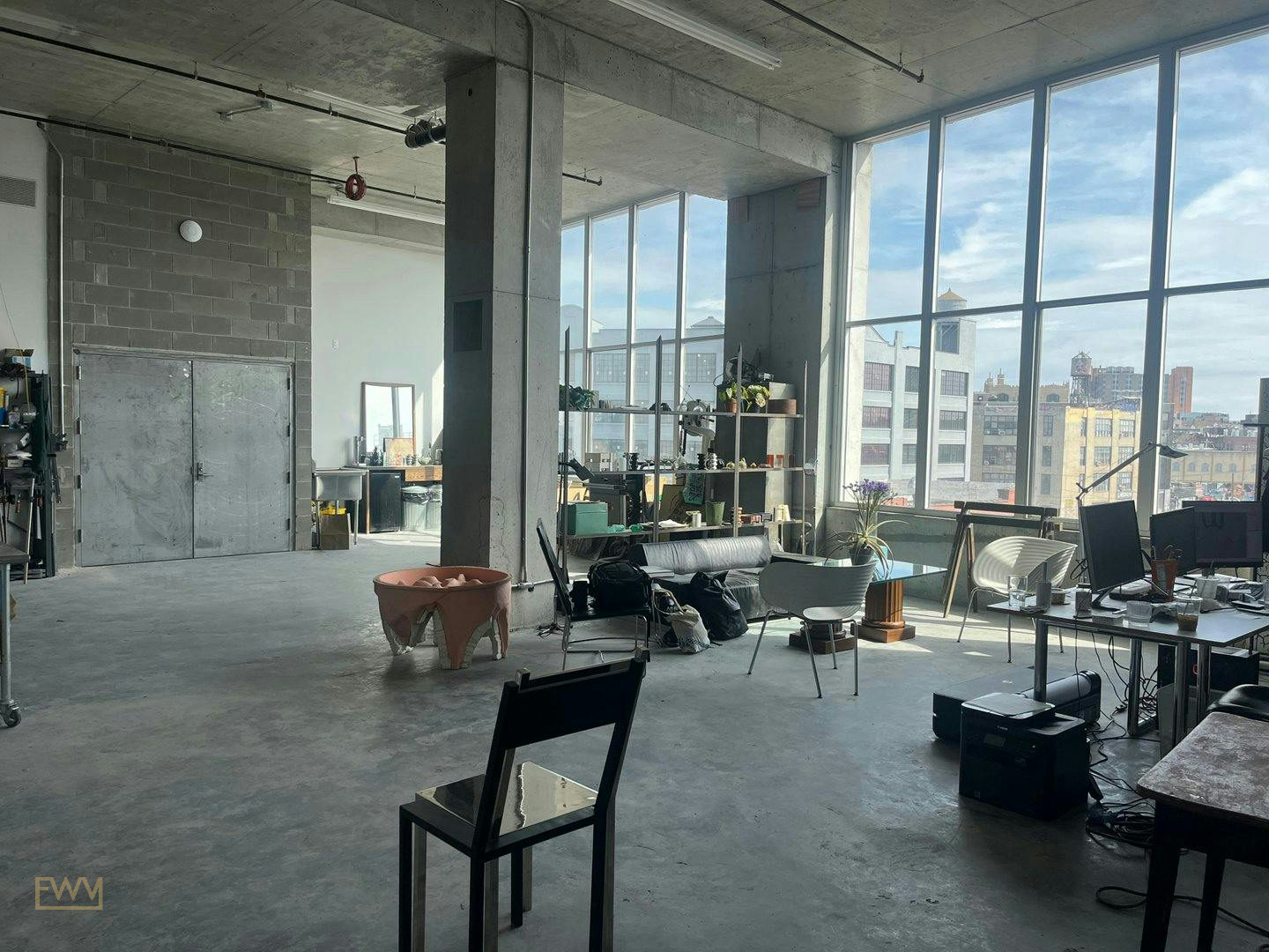 Industrial Loft Space in Brooklyn Bushwick, 121 sqm, pop up store