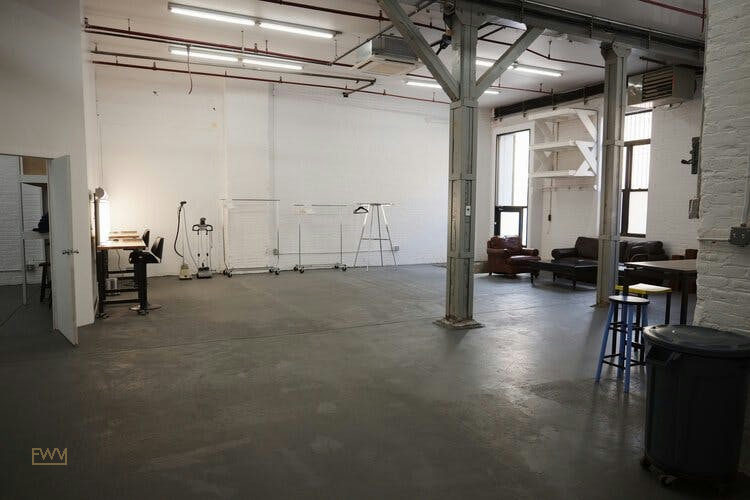 Industrial Photo and Filming Studio in Brooklyn, New York, art exhibition, pop-up rental
