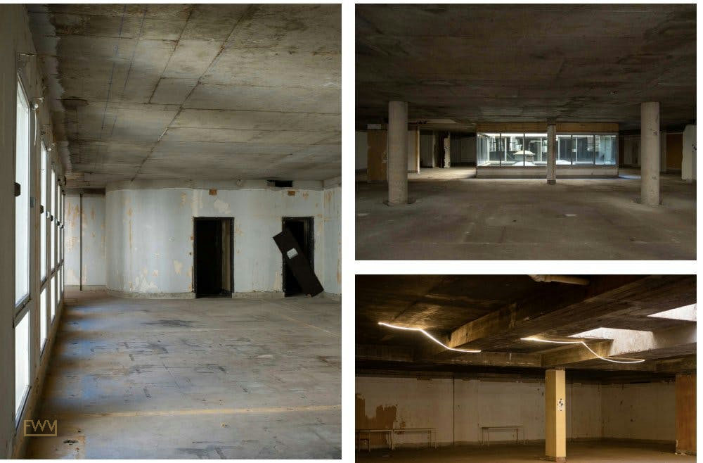 Industrial Showroom and Event Space in Paris, 3000 sqm, showroom presentation, pop-up rental, second interior view