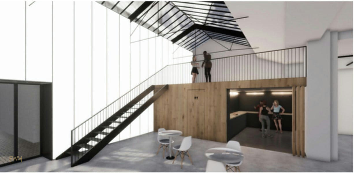 Industrial Showroom in Le Marais, Paris, 405 sqm, fashion showroom, pop-up rental