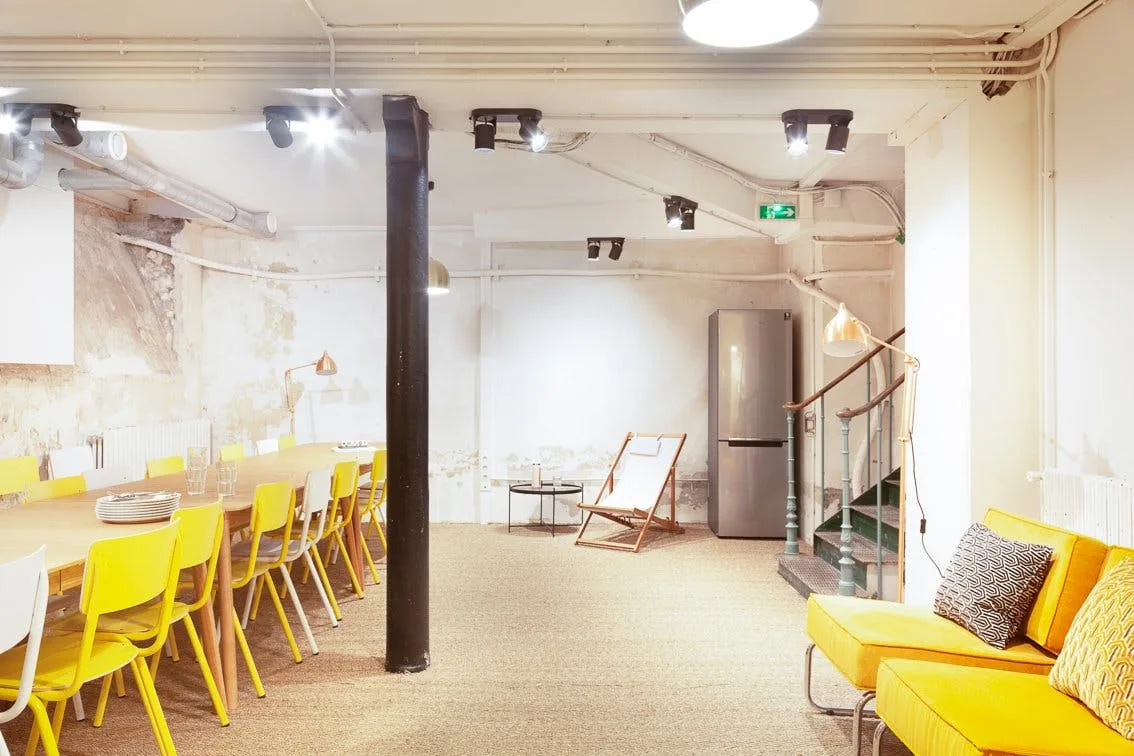 Industrial Space with Pop Design on Rue de Valenciennes