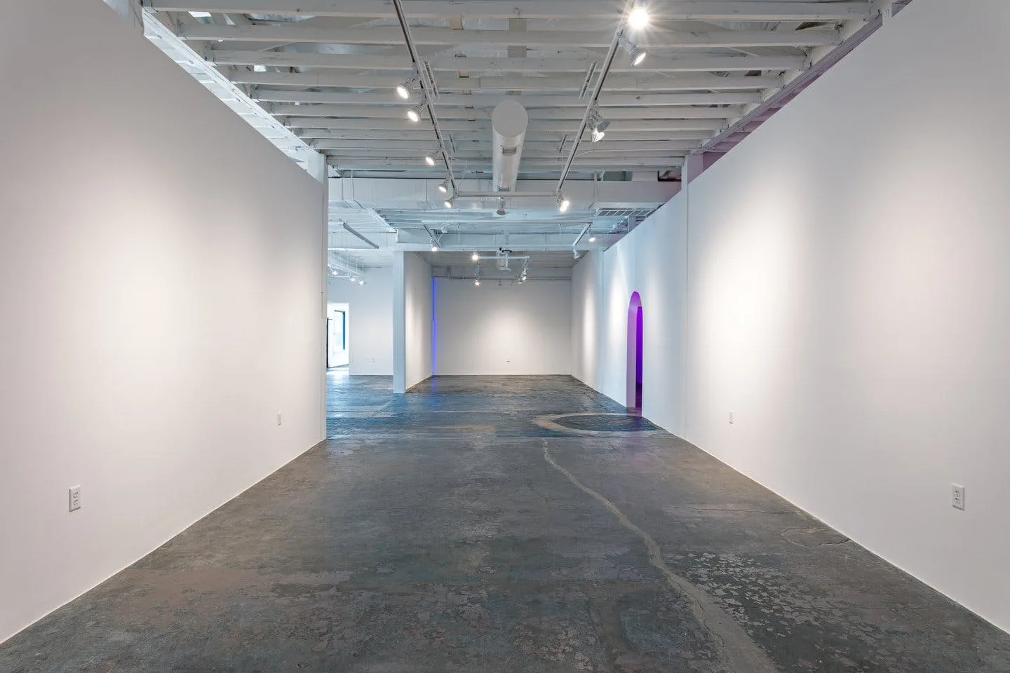 Industrial White-Box Gallery and Event Space in Houston — 2