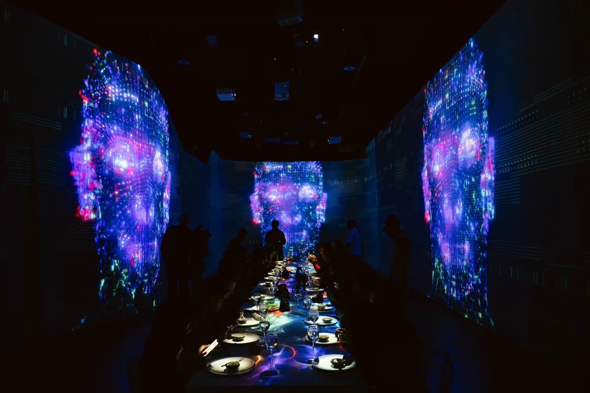 Innovative Midtown Event Space with Cutting-Edge Technology, 372 sqm, product launch, pop-up rental in New York, second inte…