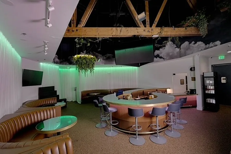 Intimate Cannabis Consumption Lounge for Events, private event, pop-up rental in West Hollywood, third interior view