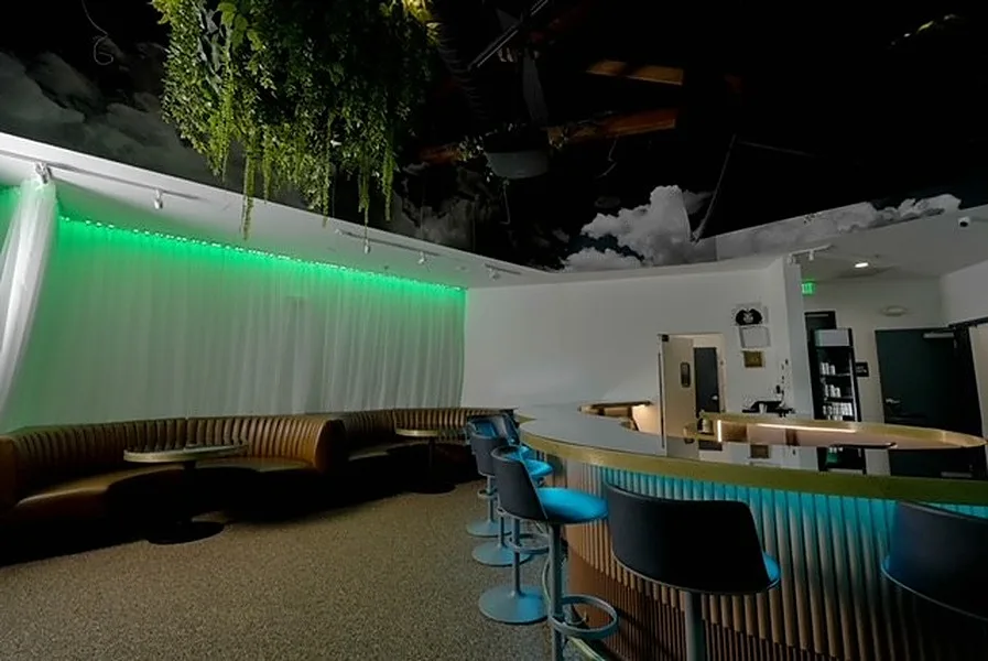 Intimate Cannabis Consumption Lounge for Events, private event, pop-up rental in West Hollywood, additional interior view