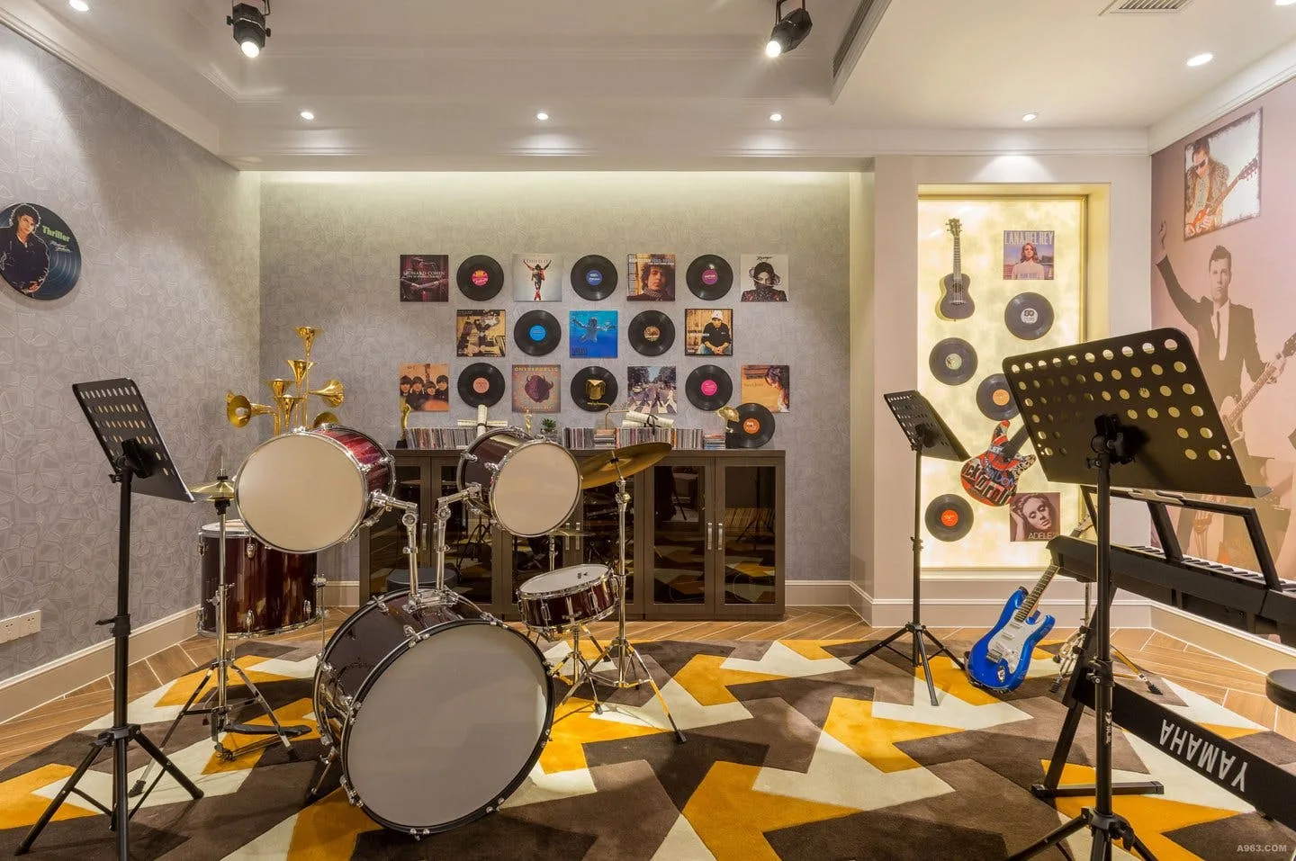 Intimate Music Space on South Maple Street, Carthage