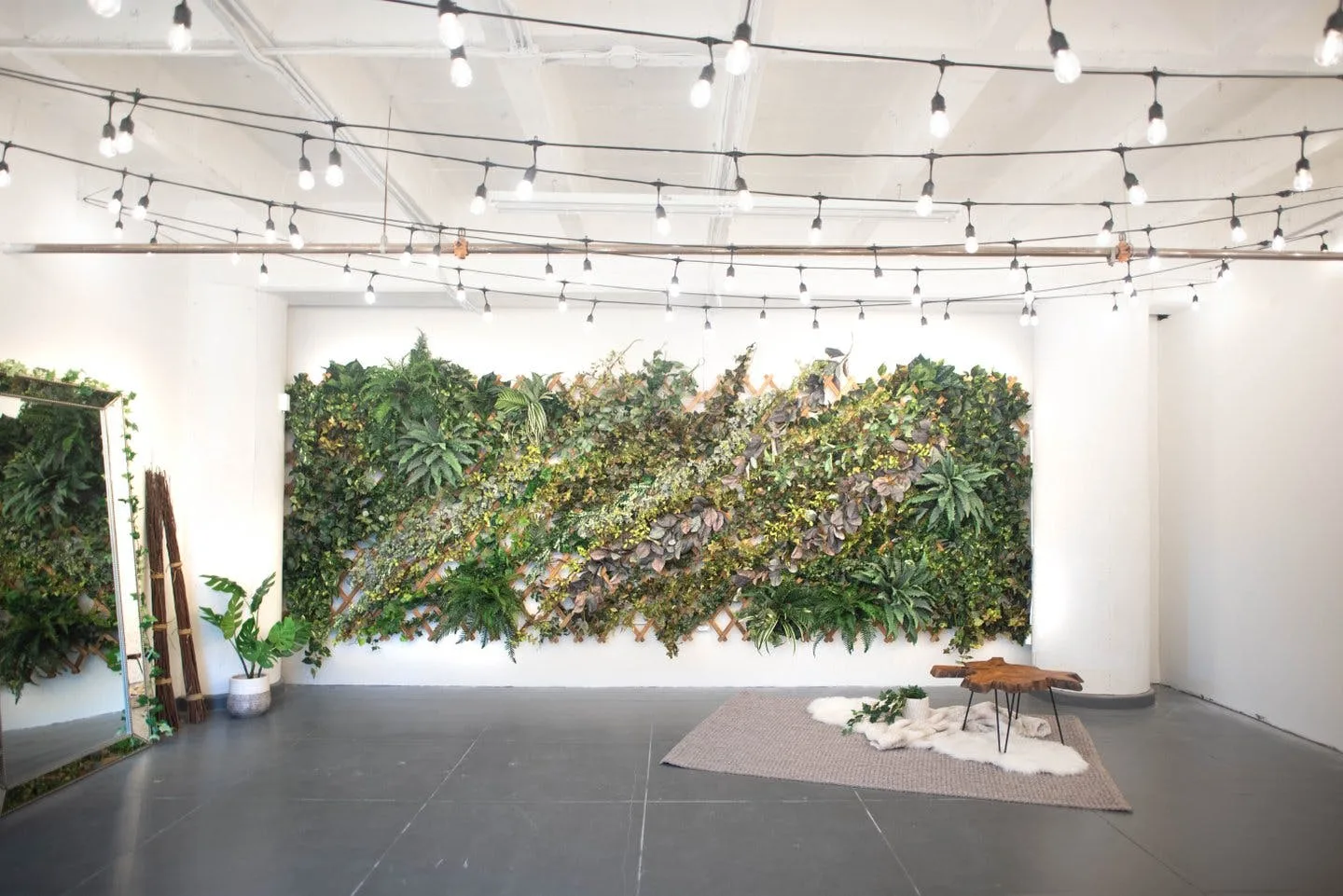 Ivy Wall Studio with Mirrors in Downtown Los Angeles