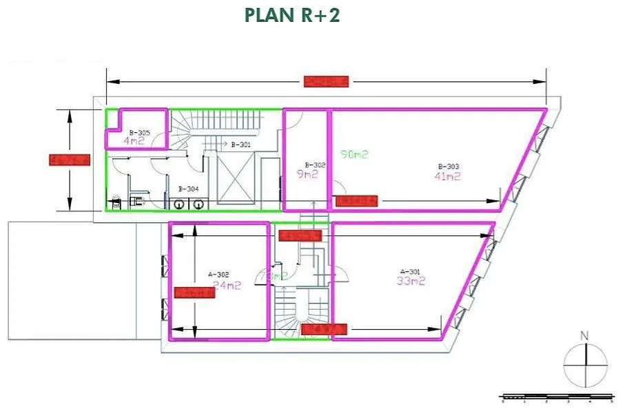 Large 375 sqm Boutique Shop for Rent in Bordeaux Downtown — 4