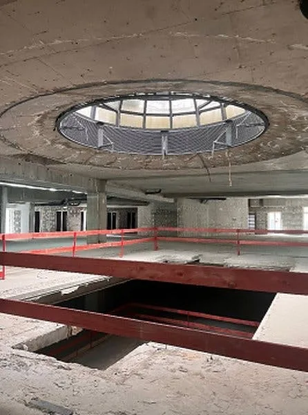 Large Industrial Event Space on Boulevard Haussmann, Paris — 2