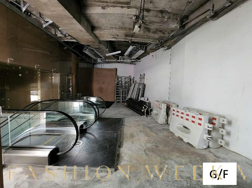 Large Unique Creative Space for Rent on Canton Road, 1548 sqm, retail activation, pop-up rental in Hong Kong, second interio…