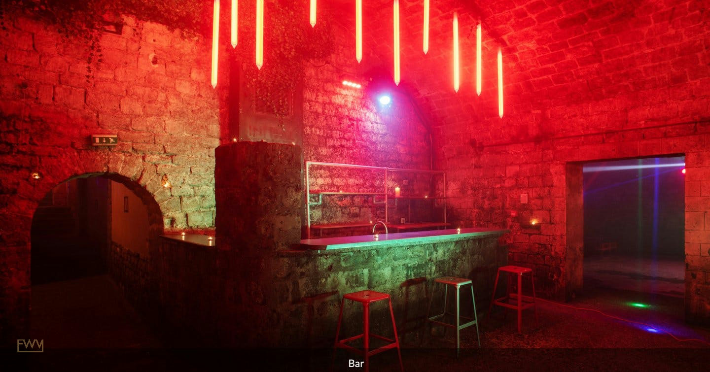 Les Caves Multi-Use Event Space in Paris Batignolles, 240 sqm, gallery showing, pop-up rental
