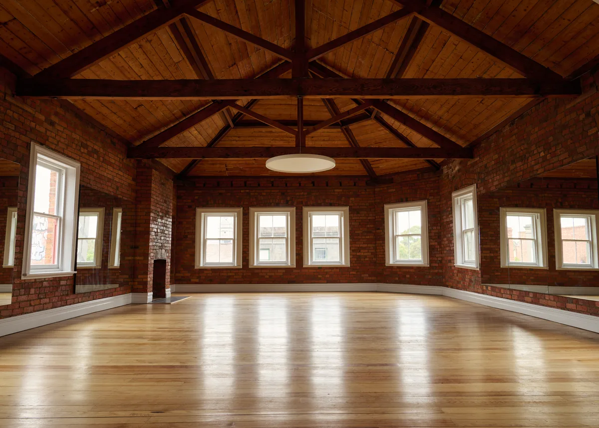 Light-Filled Heritage Studio with Unique Character, 135 sqm, art exhibition, pop-up rental in Fitzroy