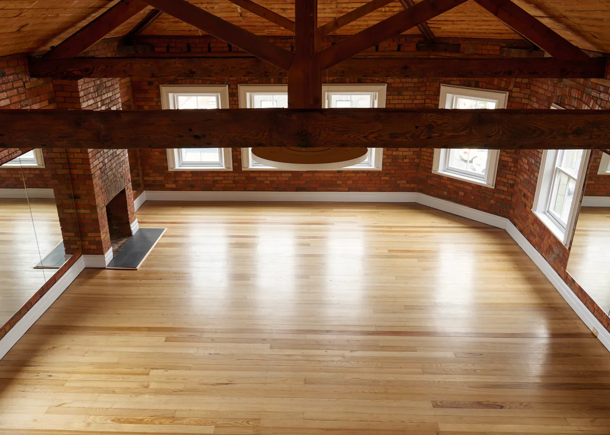Light-Filled Heritage Studio with Unique Character, 135 sqm, art exhibition, pop-up rental in Fitzroy, second interior view