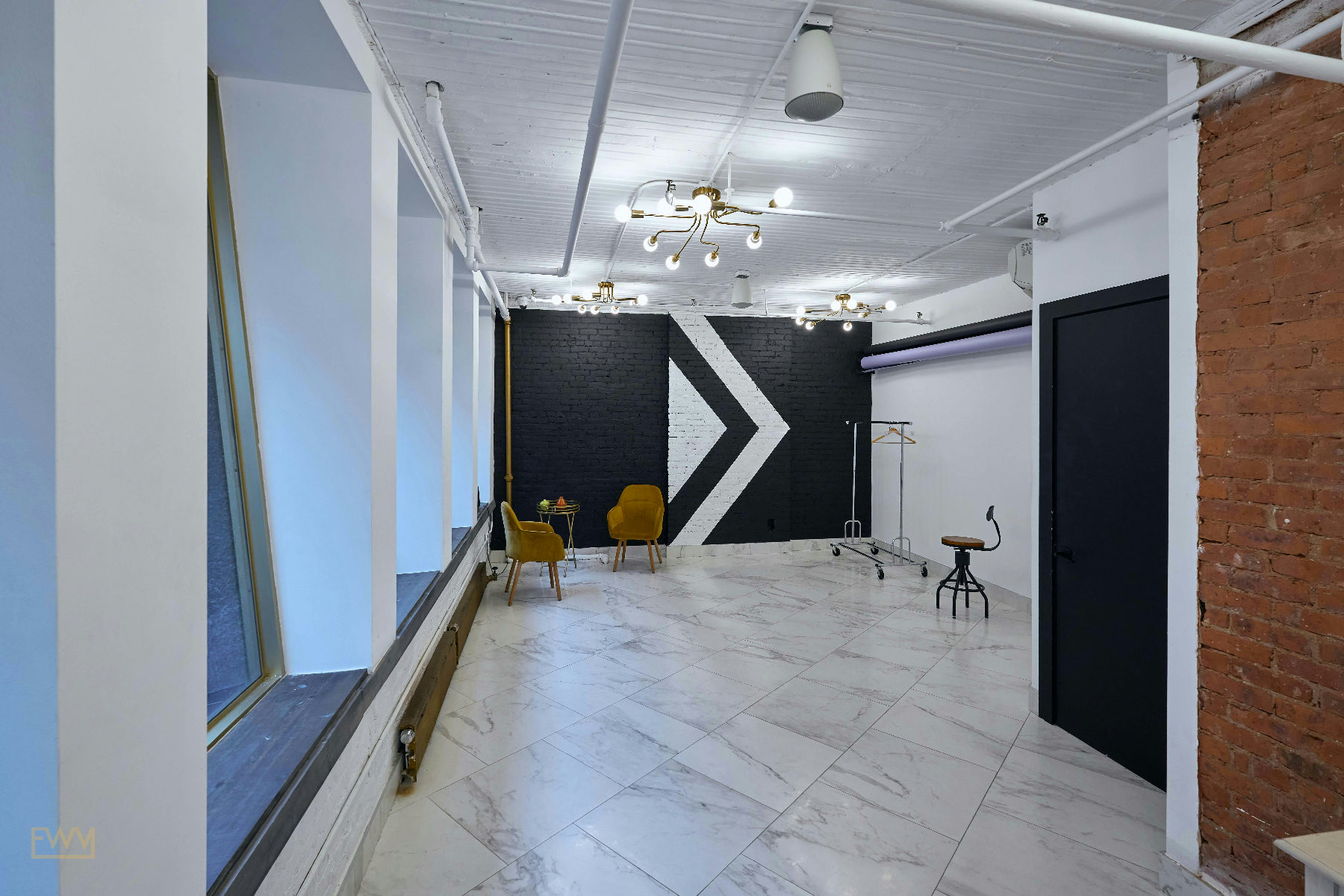 Lower East Side Studio for Productions and Podcasts, 28 sqm, content creation, pop-up rental in New York