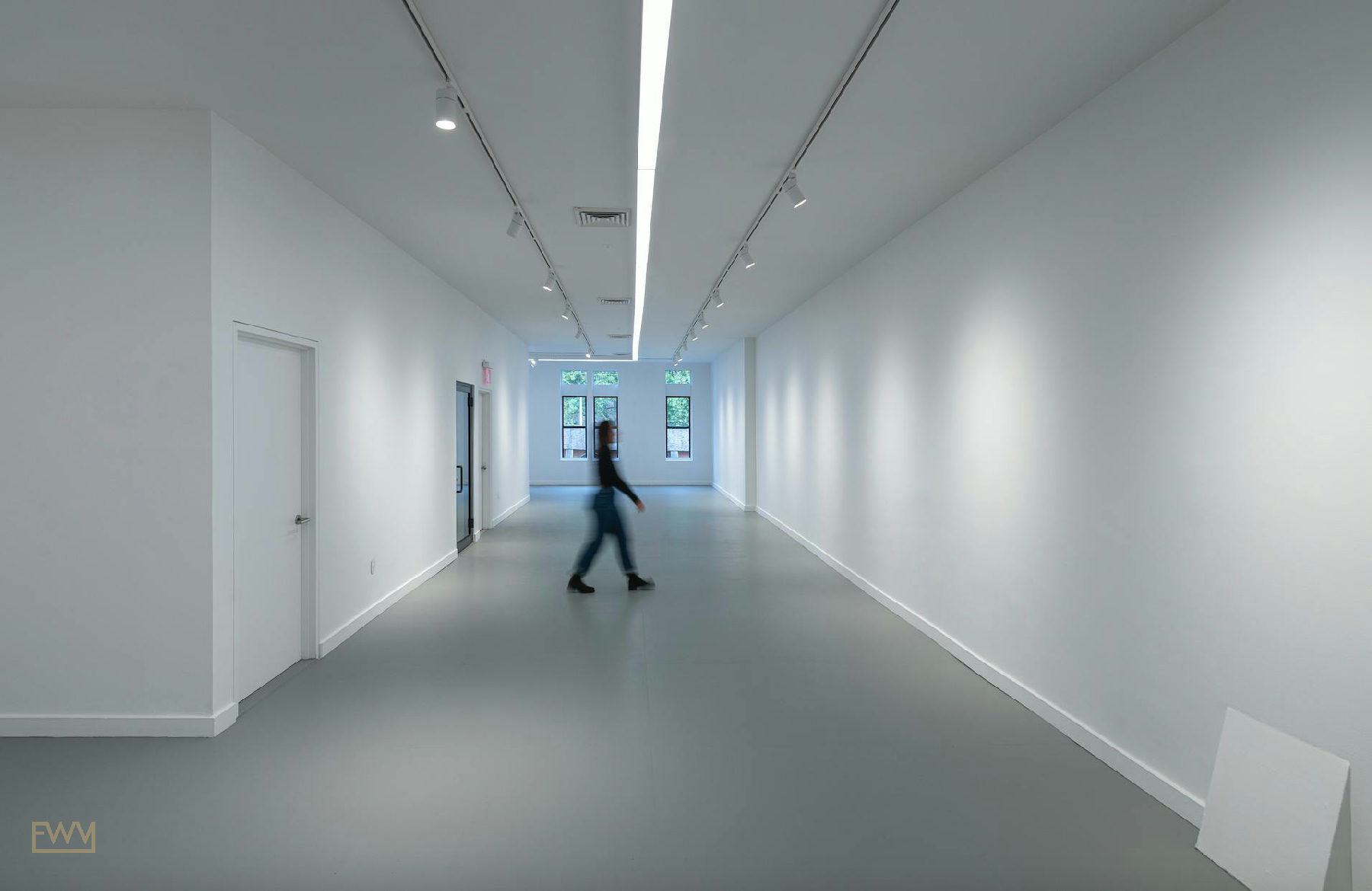 Lower East Side White Box Gallery Space in New York, 121 sqm, art exhibition, pop-up rental