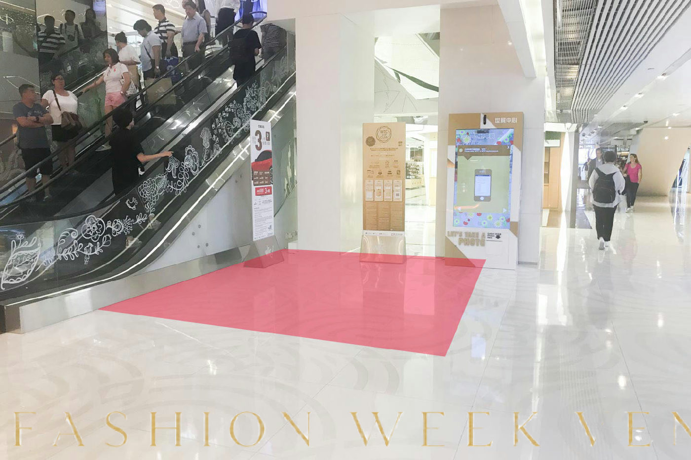 Mall Booth in Causeway Bay for Pop-Up Retail, 10 sqm, pop up store in Hong Kong