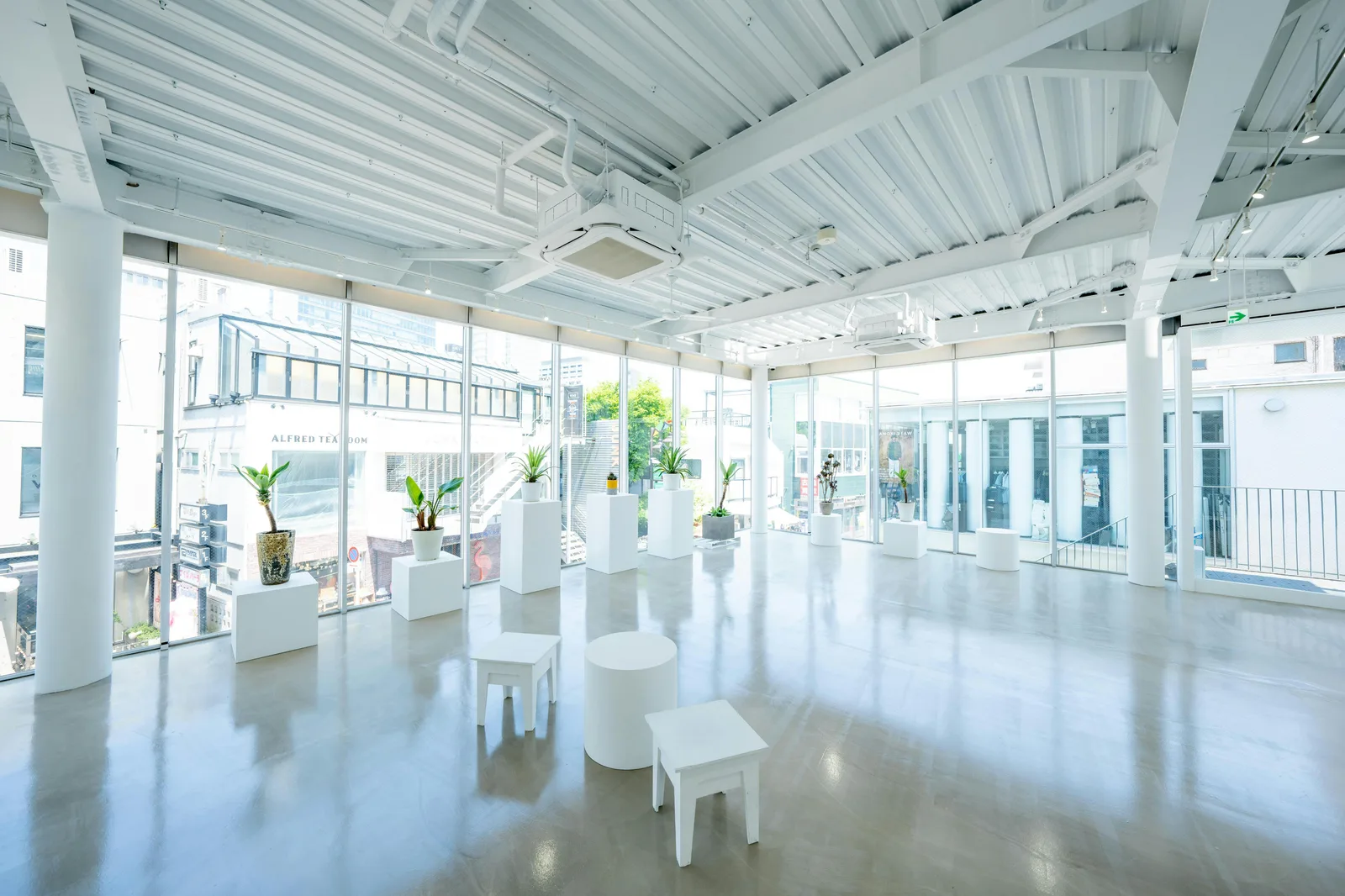 Meiji Jingumae Event Space on Harajuku Street