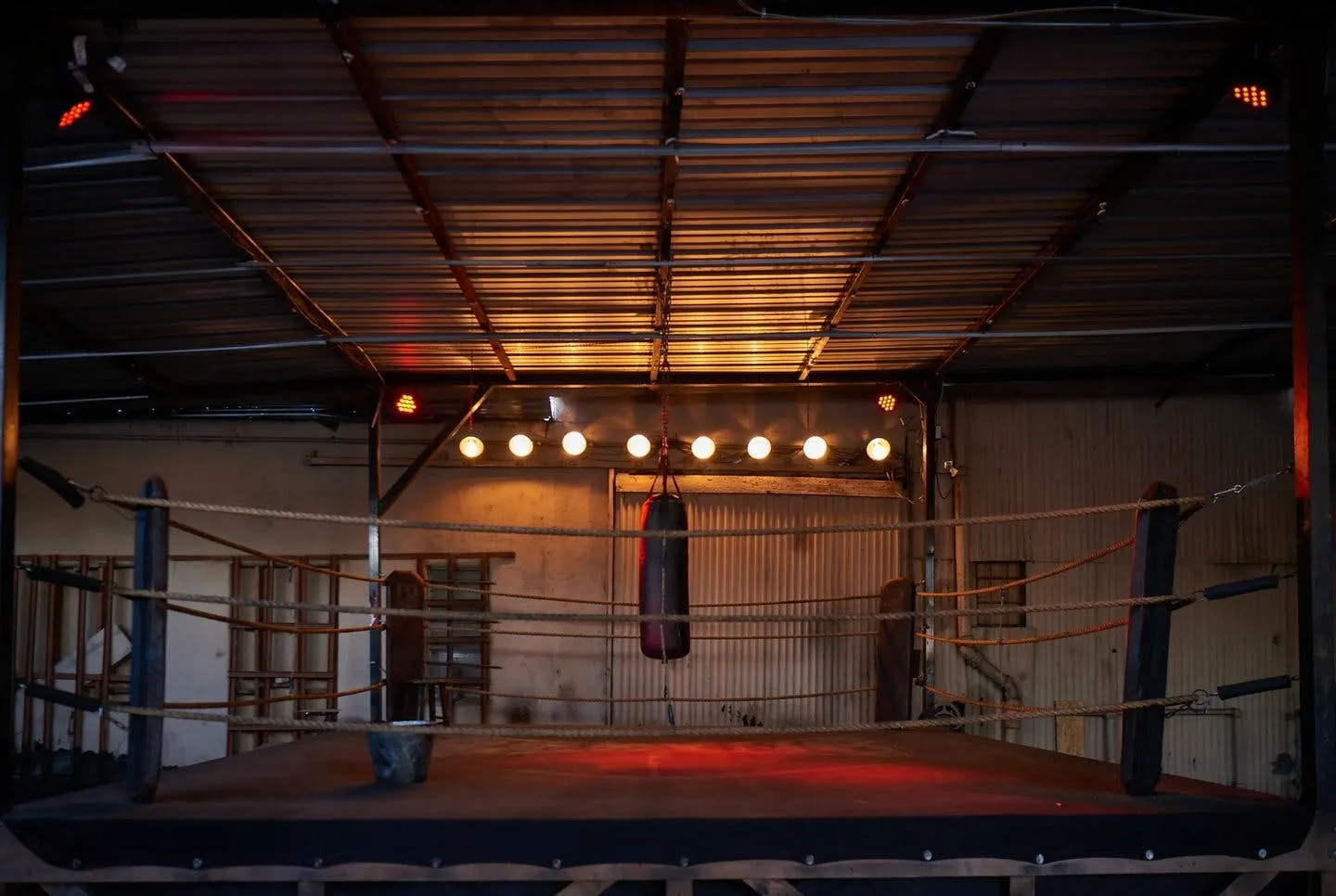 Metal Hangar and Boxing Ring in Los Angeles — 3