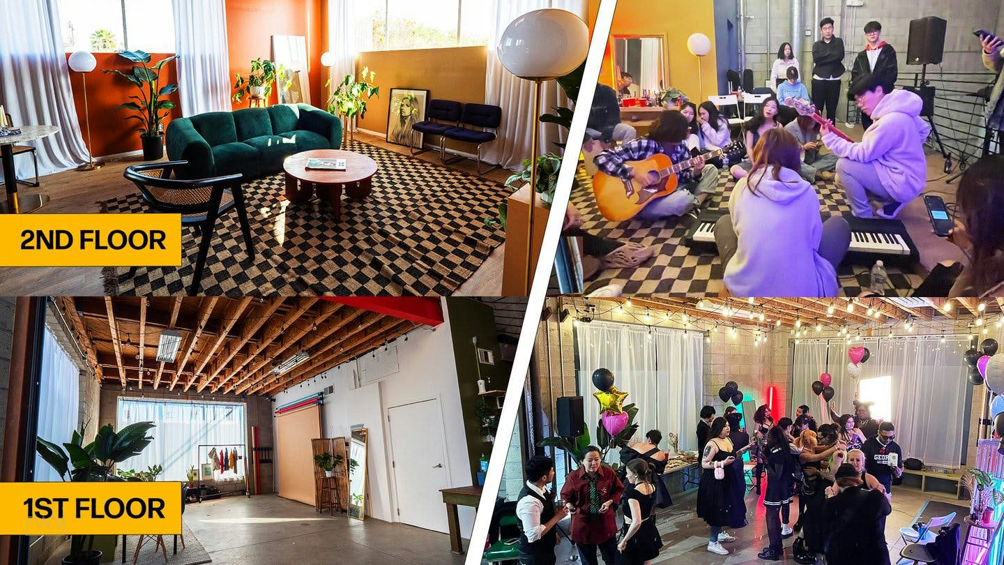 Mid-Century Eclectic Creative Studio in Los Angeles, 149 sqm, pop up store