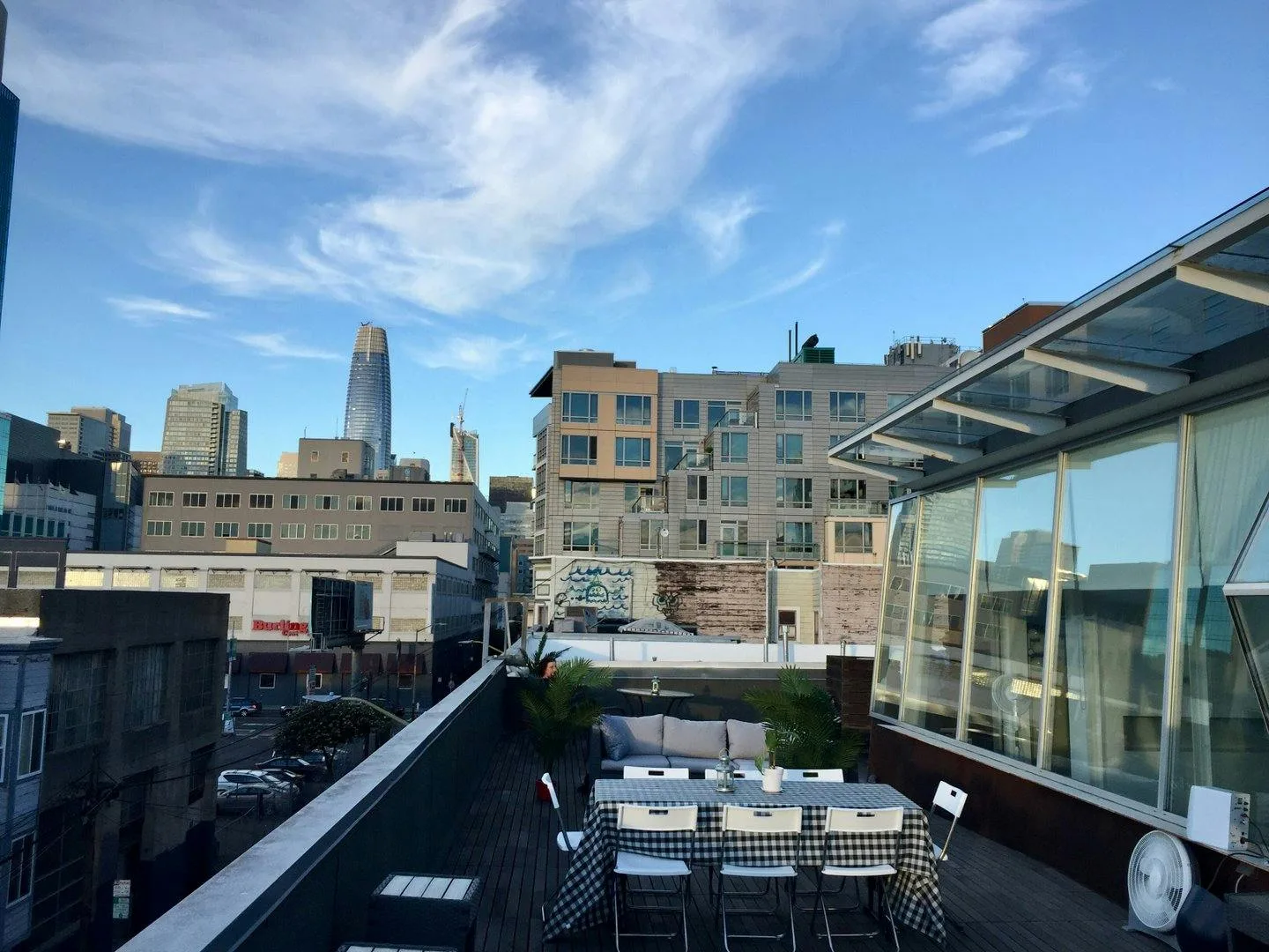 Modern 3rd Level SOMA Office with Rooftop Terrace — 3