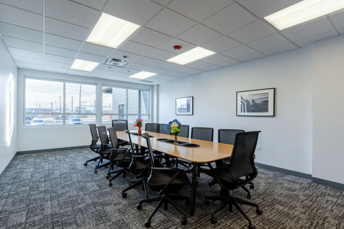 Modern All-in-One Workspace with Conference Room, 37 sqm, showroom presentation, pop-up rental in Denver, third interior view