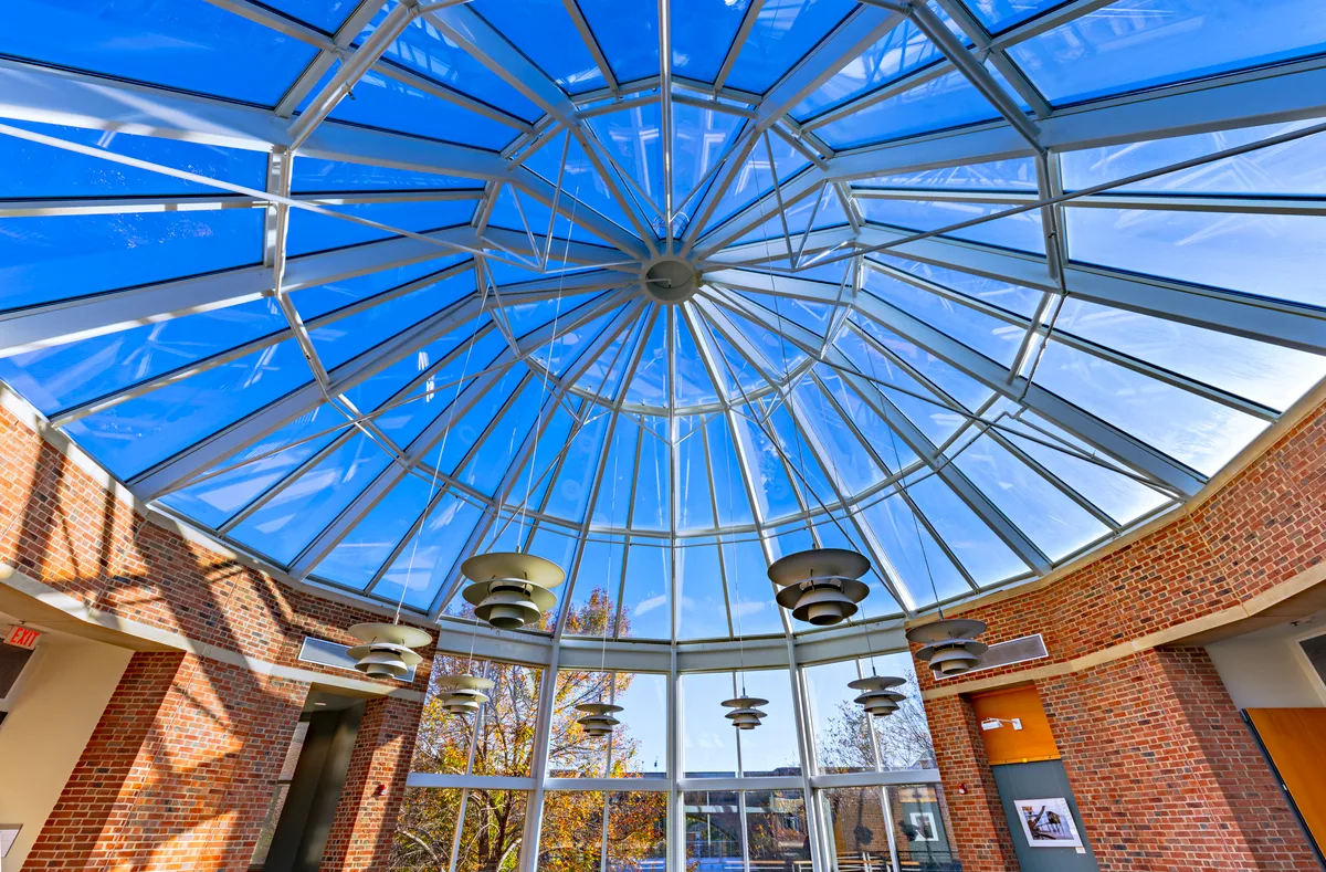 Modern Atrium for Corporate Events and Social Gatherings, 139 sqm, networking event, pop-up rental in Raleigh, second interi…