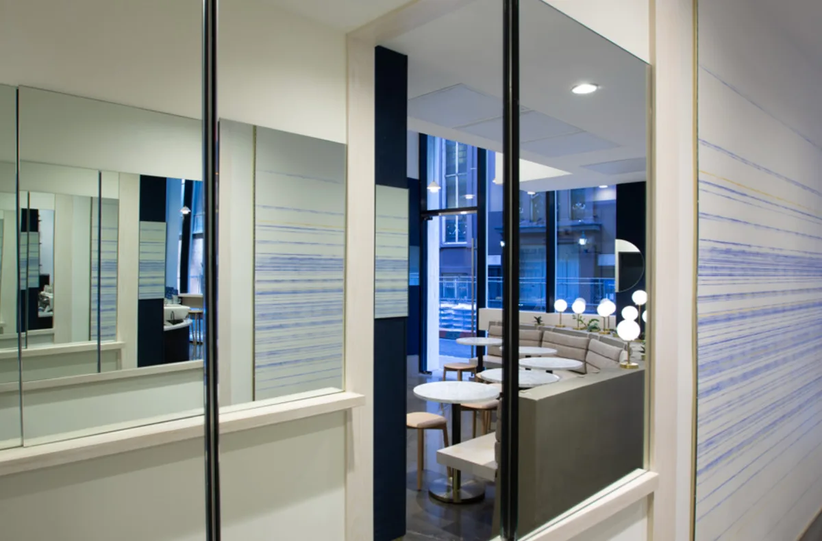 Modern Café Available for Event Hosting, 56 sqm, private event, pop-up rental in New York, additional interior view
