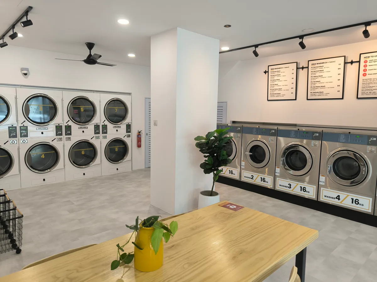 Modern Event Space at Hangout Laundry, 60 sqm, workshop, pop-up rental in Singapore, third interior view