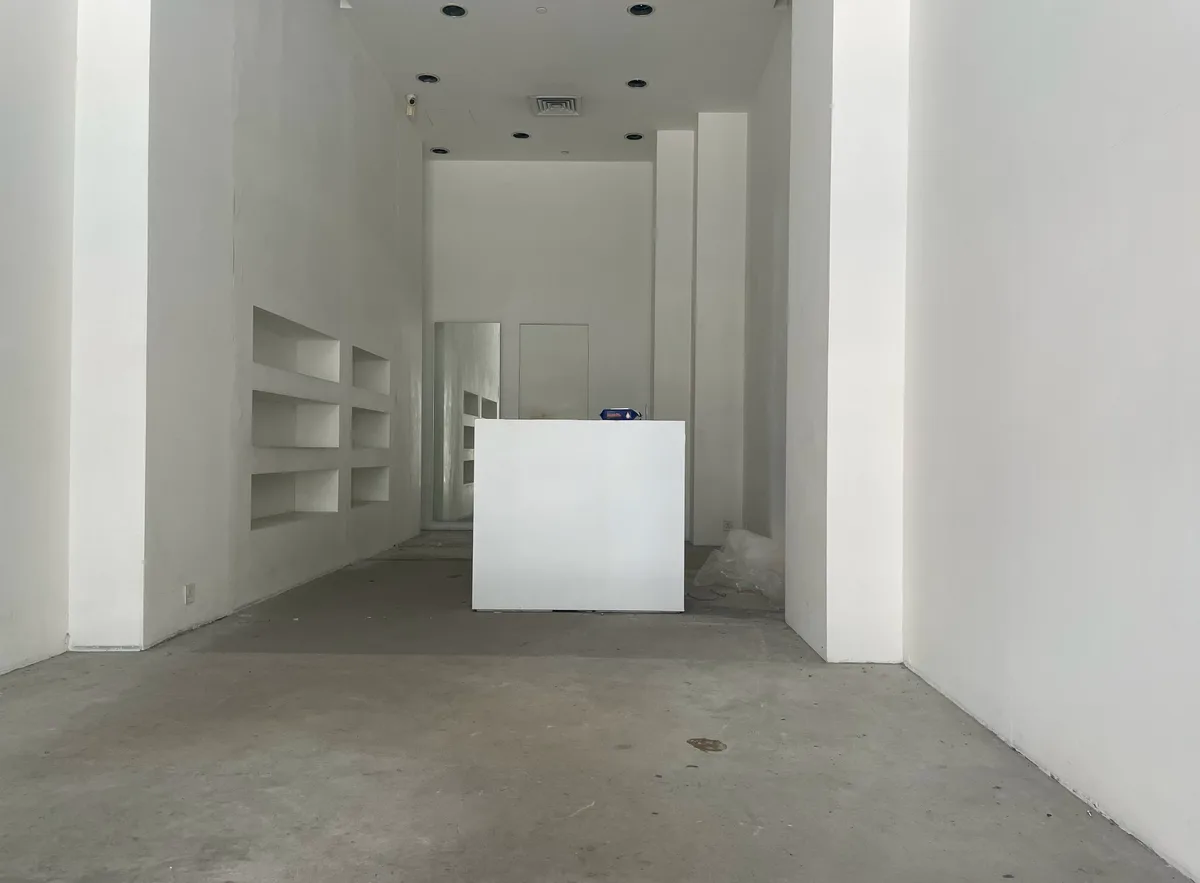 Modern Minimalist Commercial Space in Central, Hong Kong, 70 sqm, pop up store, second interior view