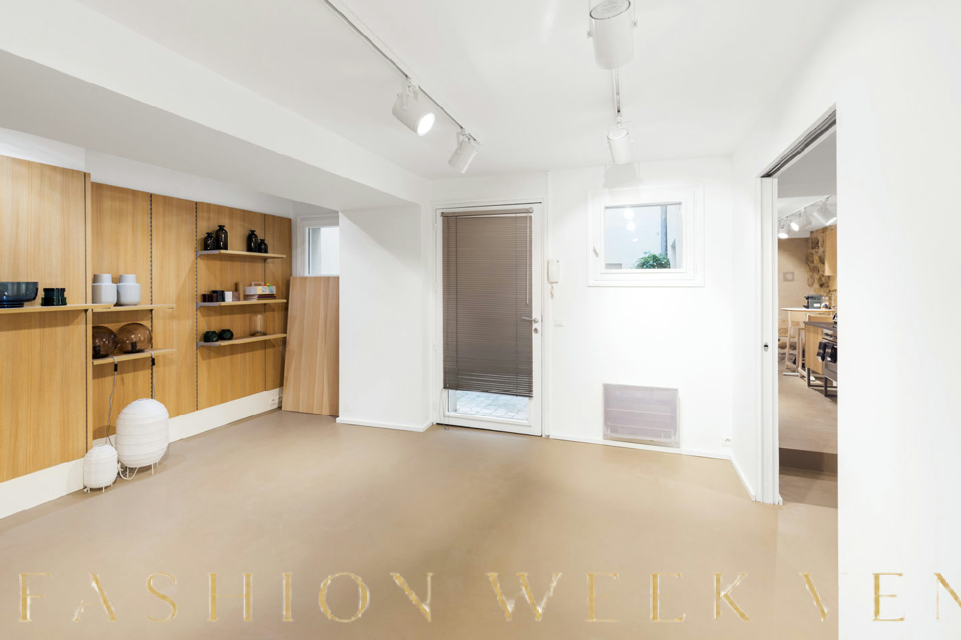 Modern Pop-Up Space in Palais-Royal, 62 sqm, pop up store in Paris, interior view