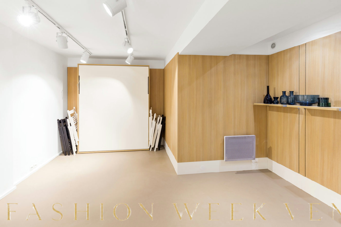 Modern Pop-Up Space in Palais-Royal, 62 sqm, pop up store in Paris, second interior view