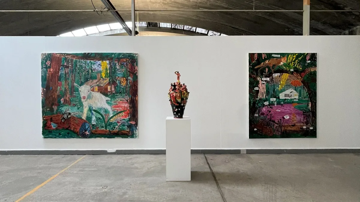 MOYA - Museum of Young Art in Historical Galvanitas Factory, 3000 sqm, art exhibition, pop-up rental in Oosterhout, interior…