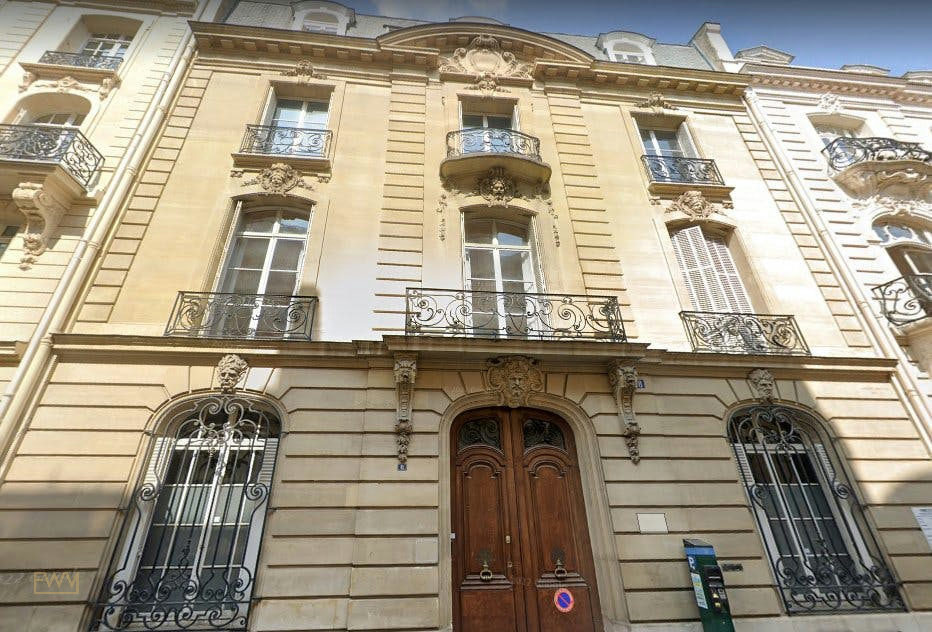 Multi-Floor Mansion for Offices and Showrooms in Paris 16th, 1135 sqm, showroom presentation, pop-up rental