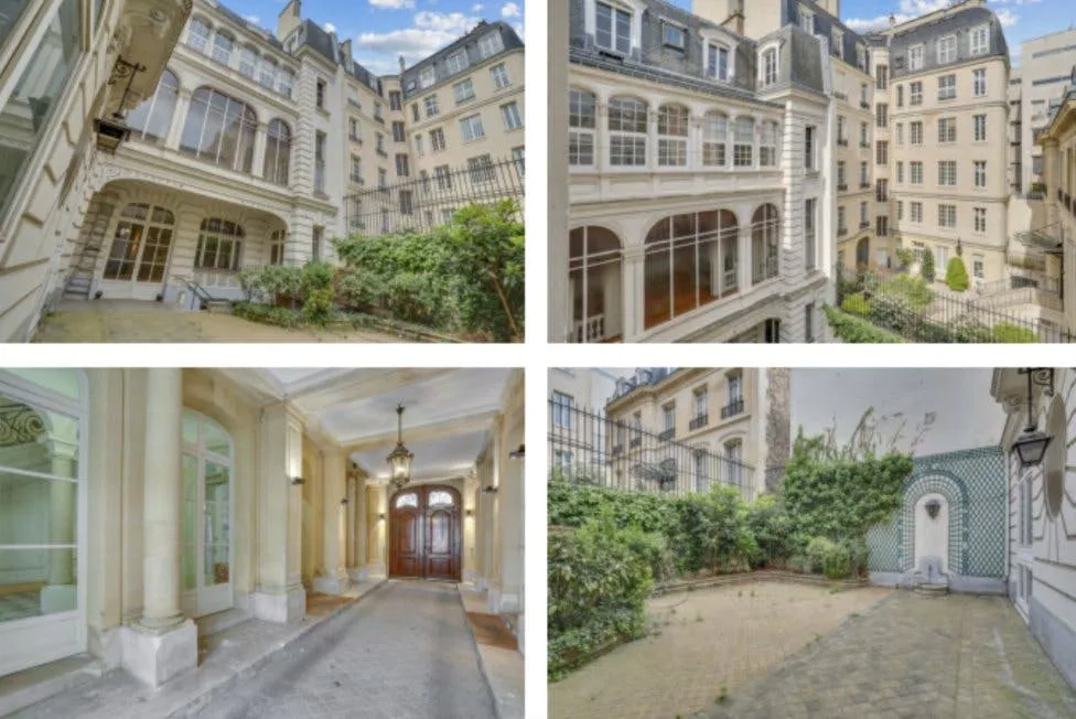 Multi-Floor Mansion for Offices and Showrooms in Paris 16th — 2