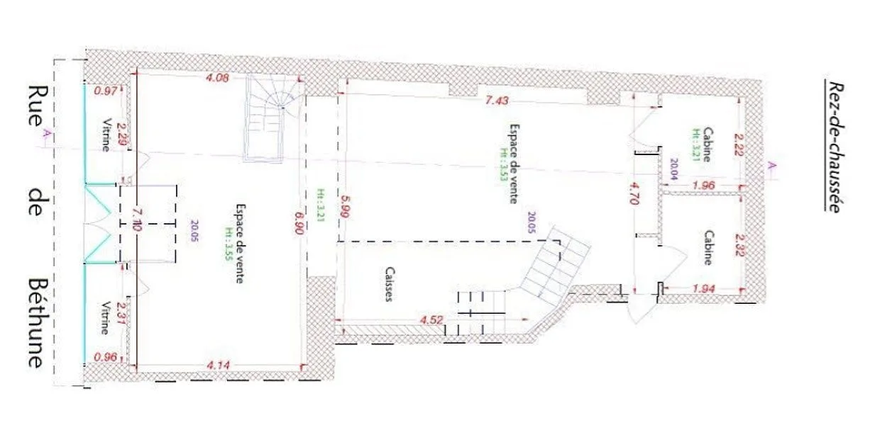 Multi-Level Retail Space in Lille Hypercentre — 4