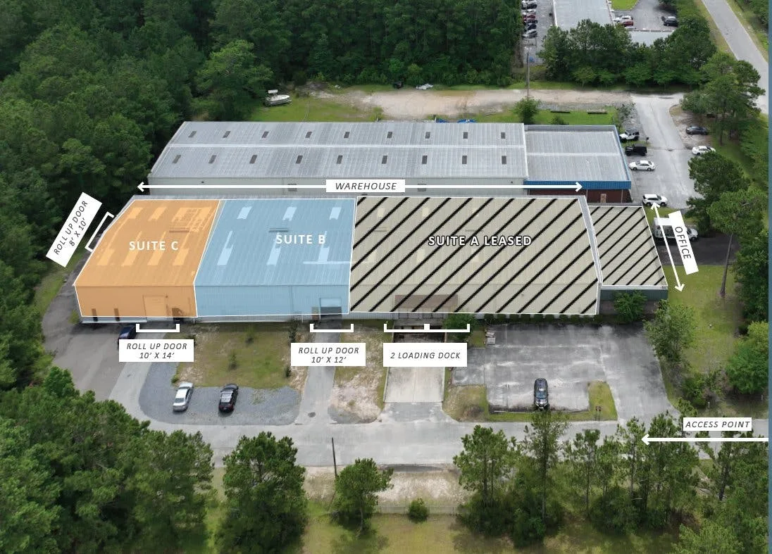Multi-Tenant Sublease Warehouse in Summerville, SC — 2