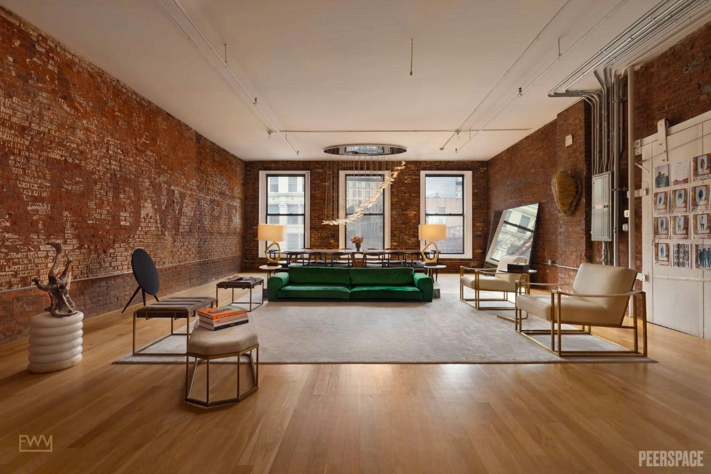 Multi-Use Creative Loft on Canal Street, New York, 204 sqm, showroom presentation, pop-up rental