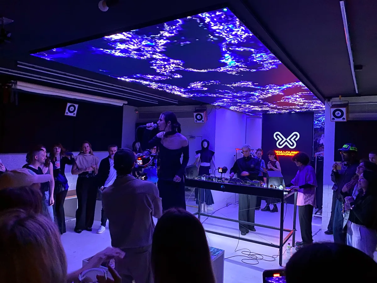 Multi-Use Cultural Space with Immersive LED Screen in Paris, 200 sqm, product launch, pop-up rental, additional interior view