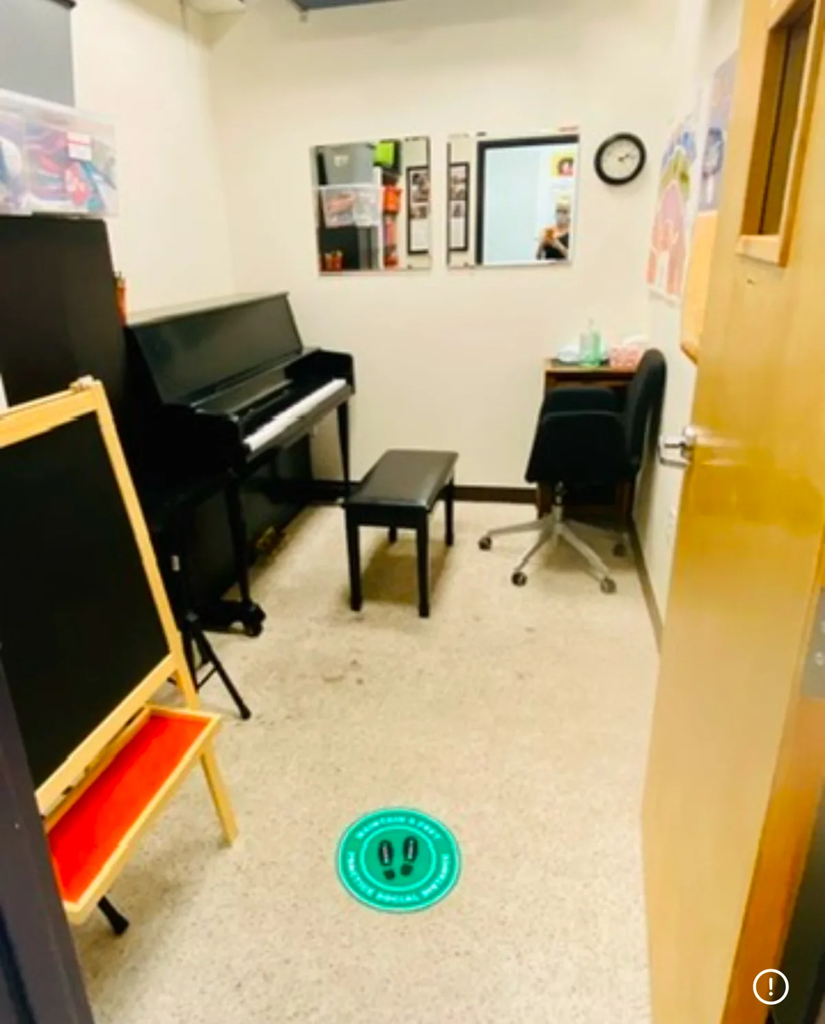 Music Studios with Piano for Lessons and Practice, 79 sqm, private event, pop-up rental in Dallas, interior view