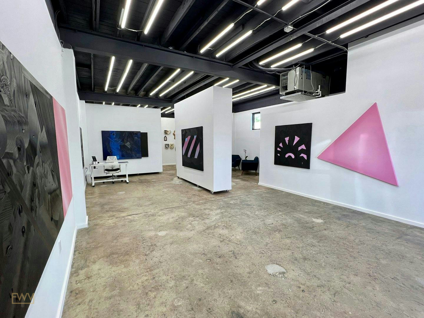 Newly Renovated 71 sqm Event Space and Gallery in Miami, pop up store
