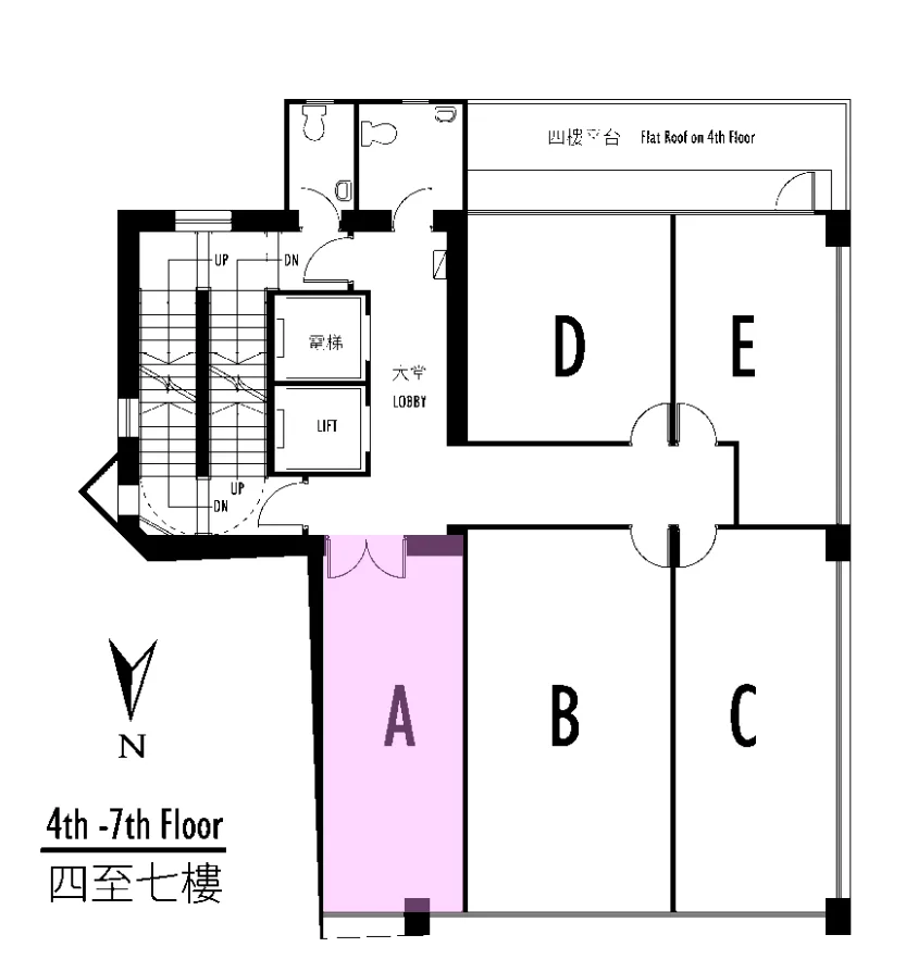 Office Space Available on Hillwood Road, 35 sqm, pop-up rental in Hong Kong, additional interior view