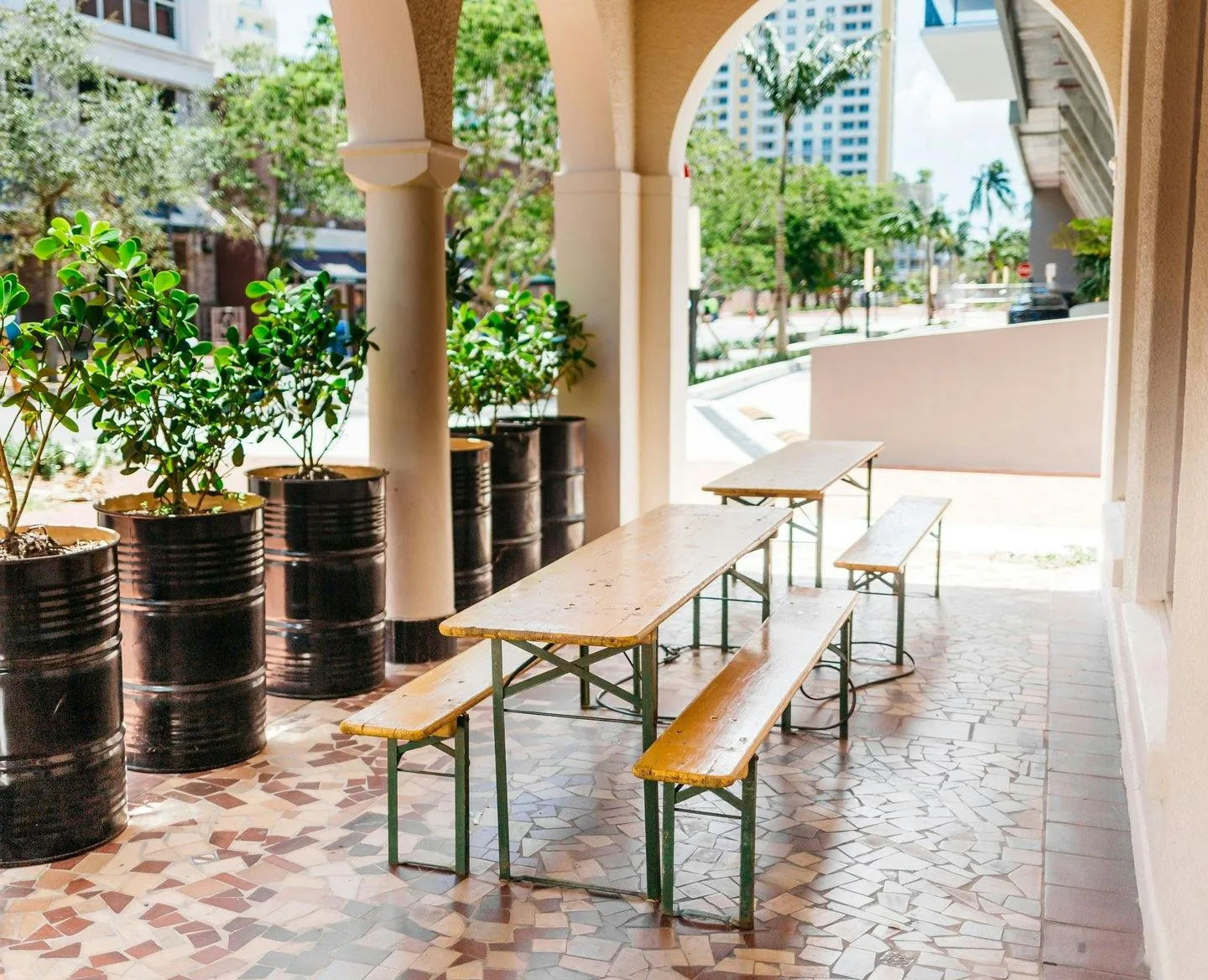 Outdoor Event Terrace in Downtown Fort Lauderdale