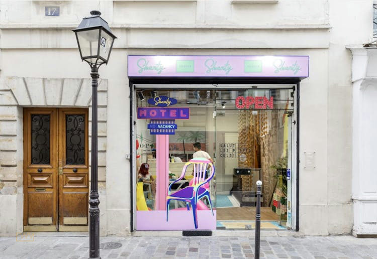 Pop Up Boutique on Rue Ferdinand Duval