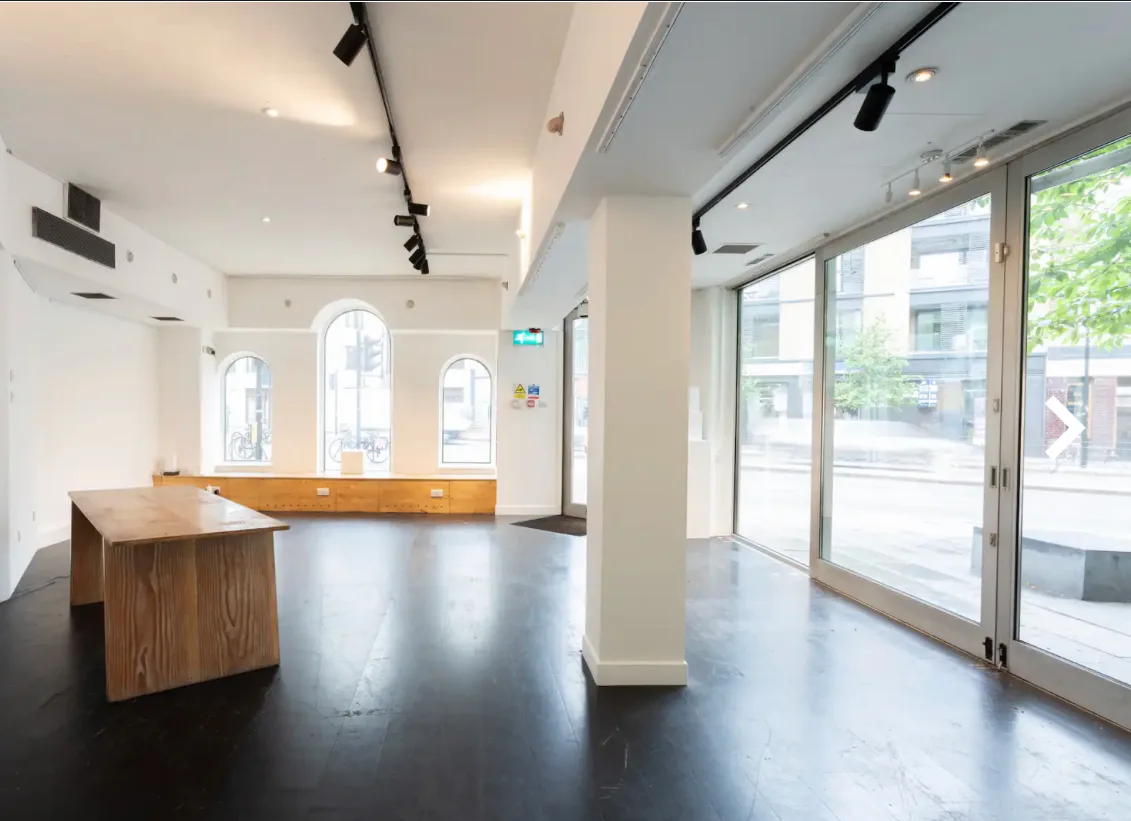 Prime Gallery Space Near Chalk Farm Station, 65 sqm, art exhibition, pop-up rental in Greater London