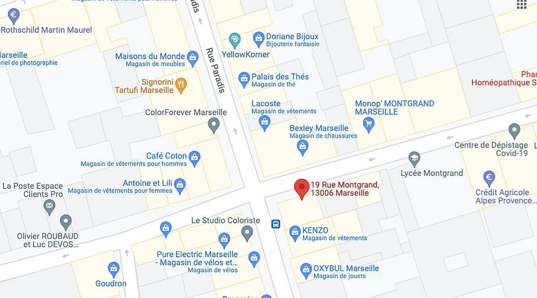 Prime Location Boutique on Rue Montgrand, Marseille — 2