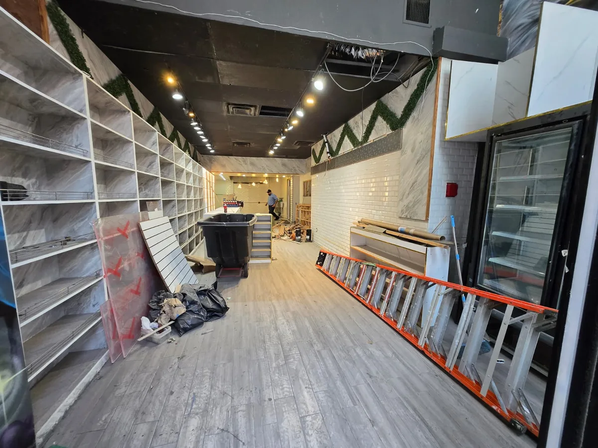 Prime Retail Space Available in Tribeca, 135 sqm, pop up store in New York, interior view