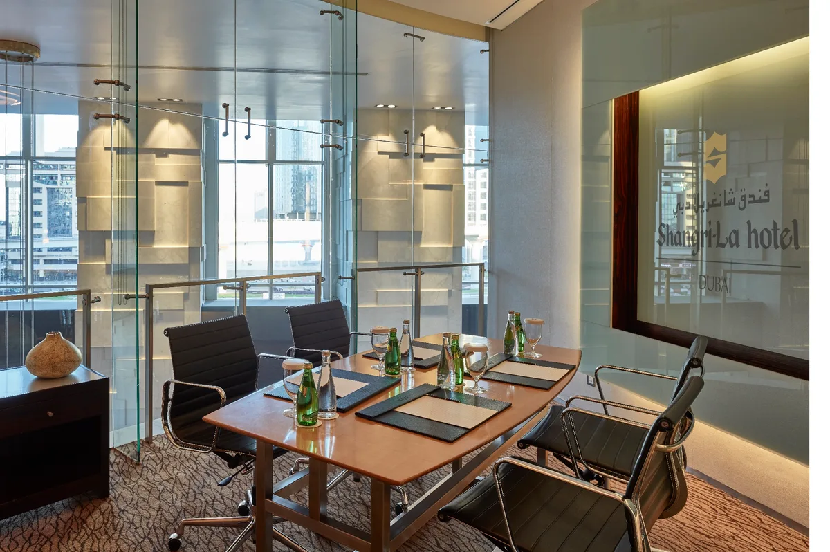 Private 49 sqm Executive Boardroom on Sheikh Zayed Road, corporate event, pop-up rental in دبي, third interior view