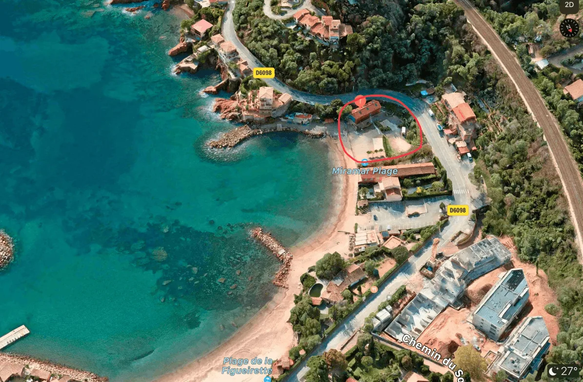 Private Beach Event Space with Ample Parking, 1000 sqm, private event, pop-up rental in Théoule-sur-Mer, second interior view