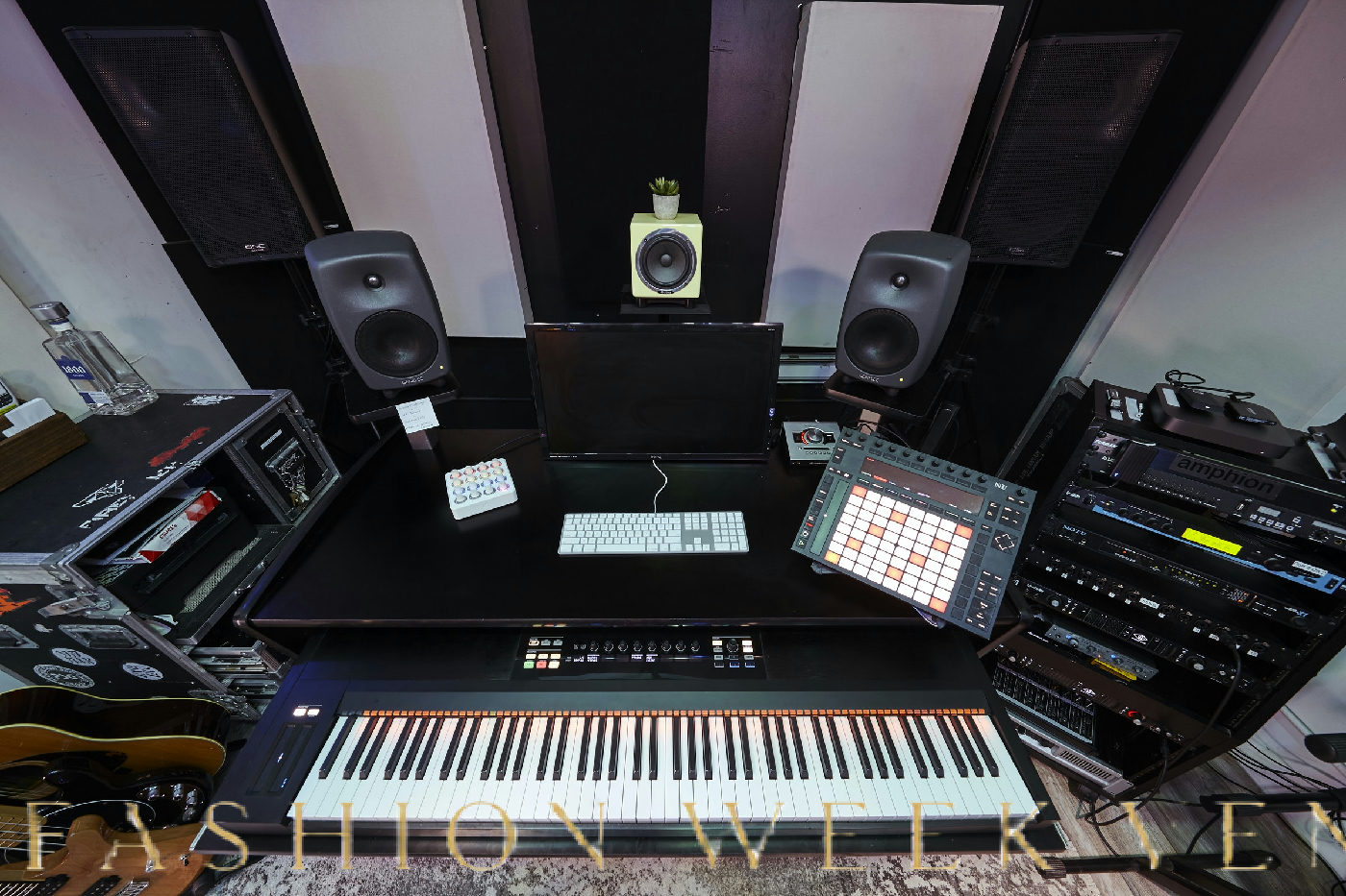 Private Recording Suite with Digital Audio Technology, 79 sqm, private event, pop-up rental in Miami, third interior view