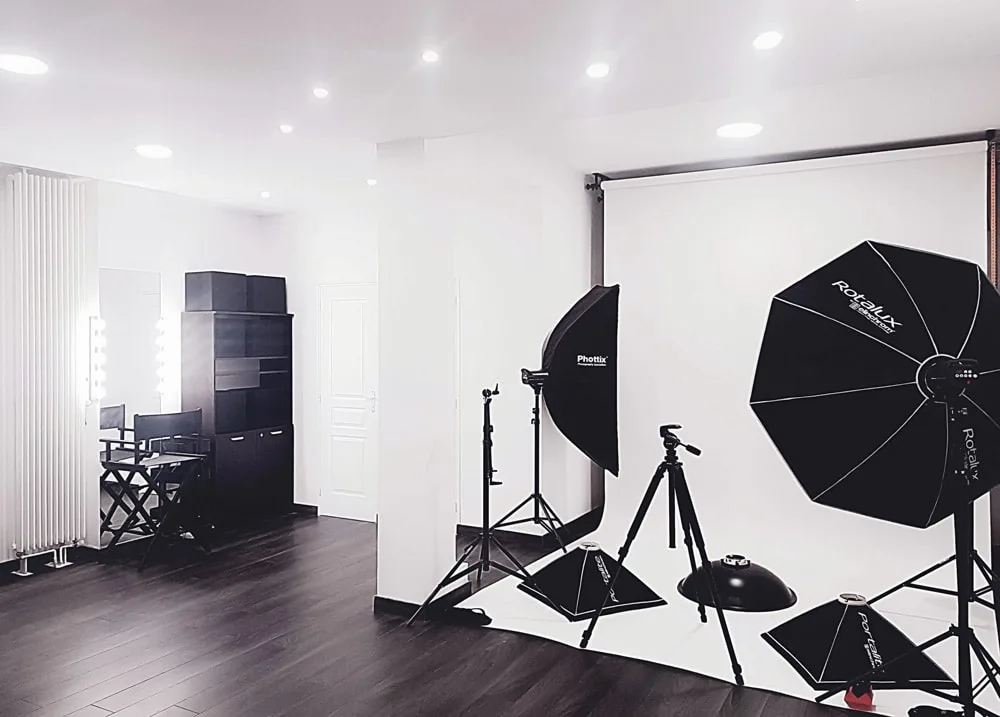 Professional Photography Studio for Hire in Paris, 50 sqm, photo shoot, pop-up rental, interior view